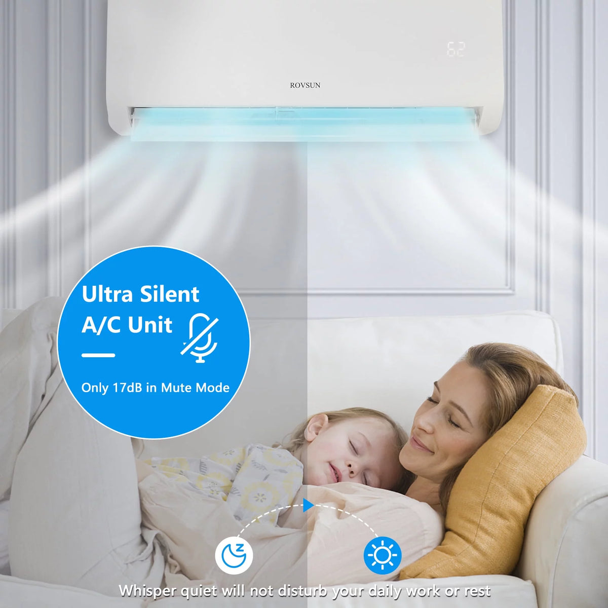 9,000 BTU Mini Split AC/Heating System with Inverter W294776