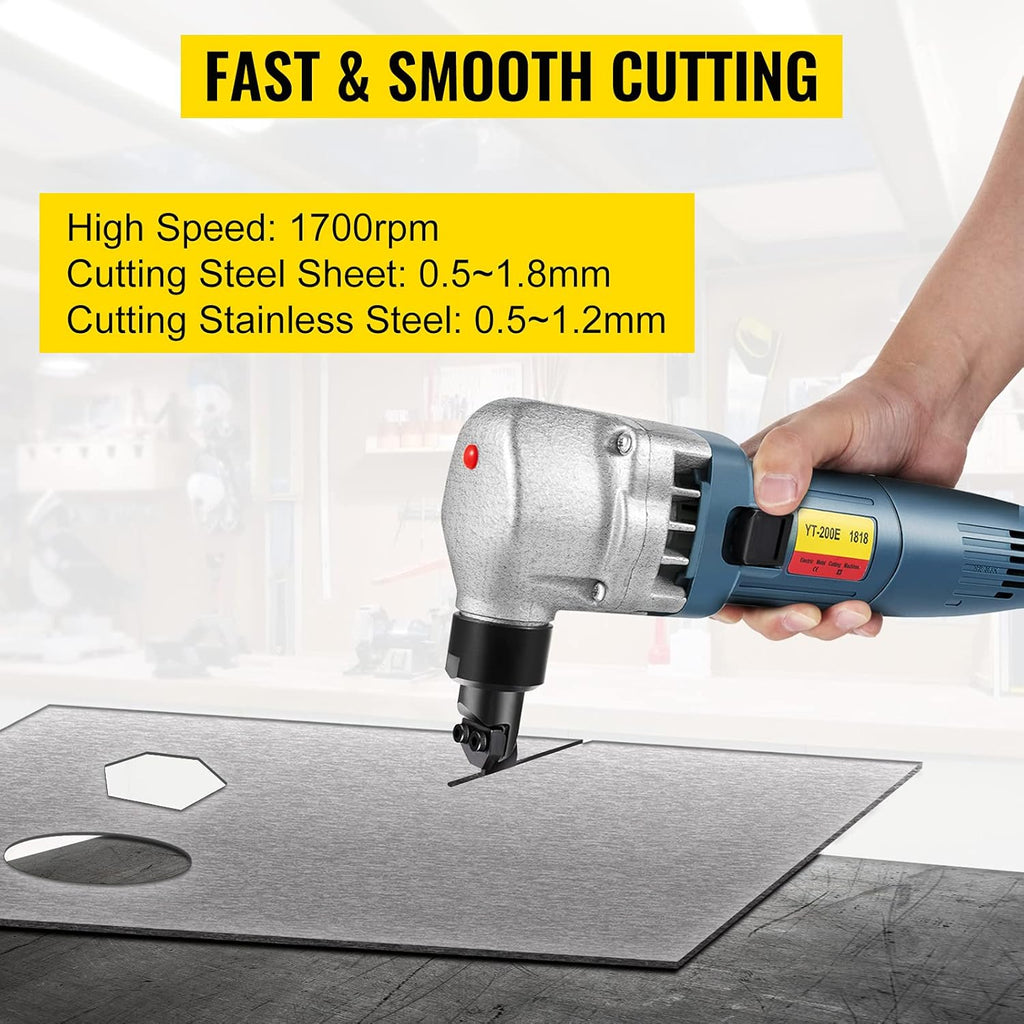 380W Electric Metal Nibbler Cutter with Storage Case K70146