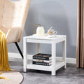 2-Tier Side Table with Storage D534