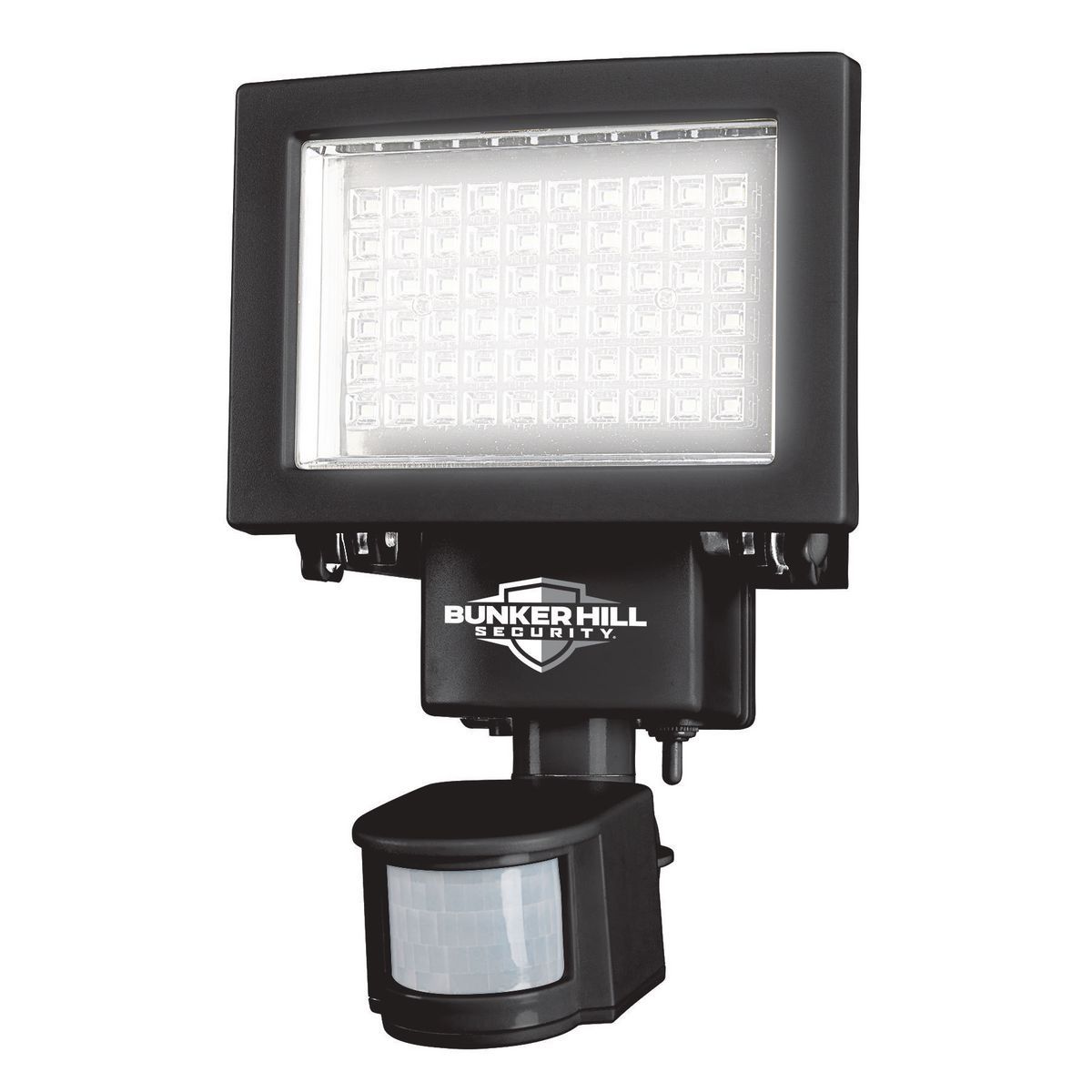500 Lumen LED Solar Security Light Black R91736