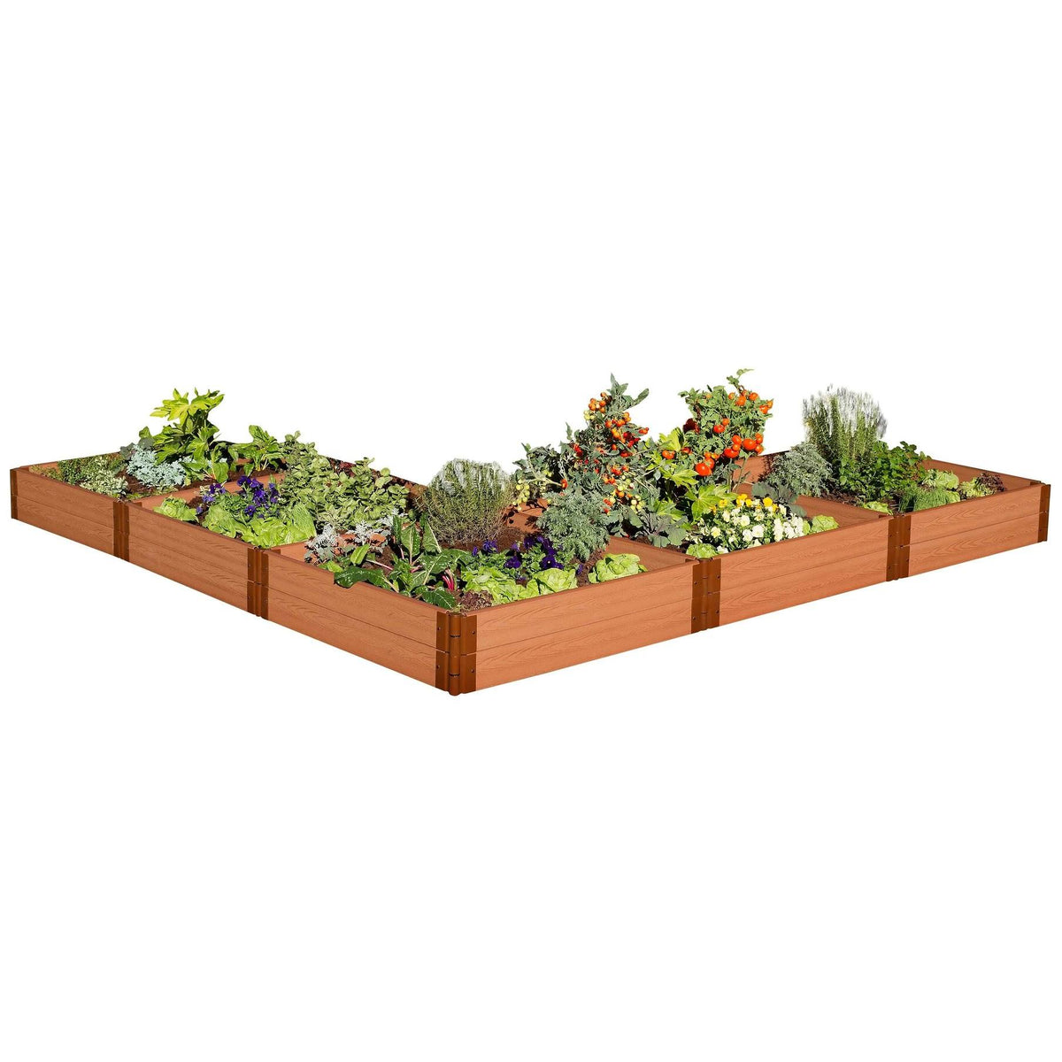 Raised Garden Bed L Shaped 12 x 12 x 11x22 1x22 Profile P6229