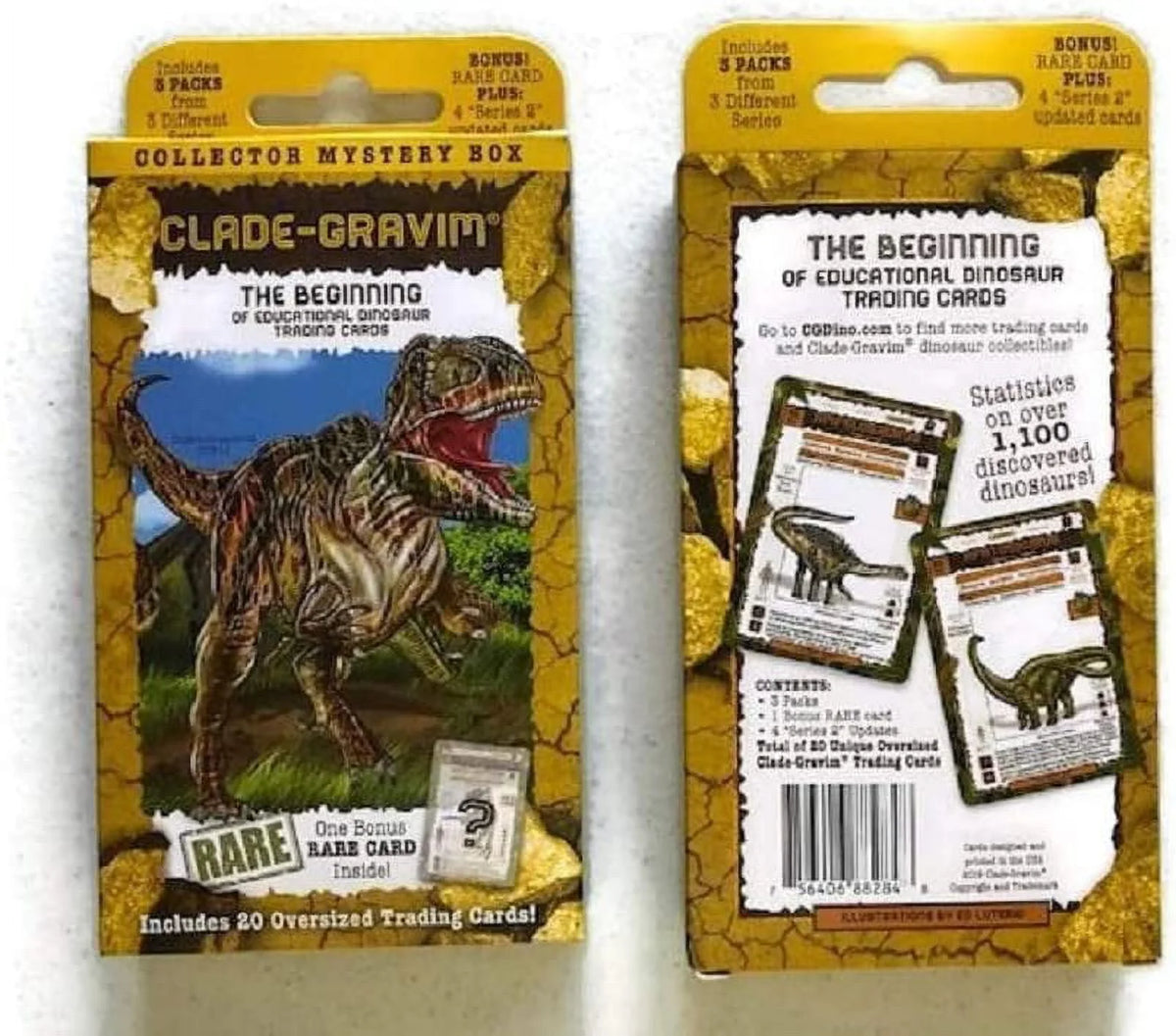 Dinosaurs Trading Cards 3 Packs D762