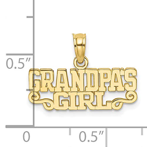 10K Yellow Gold Charm B6412