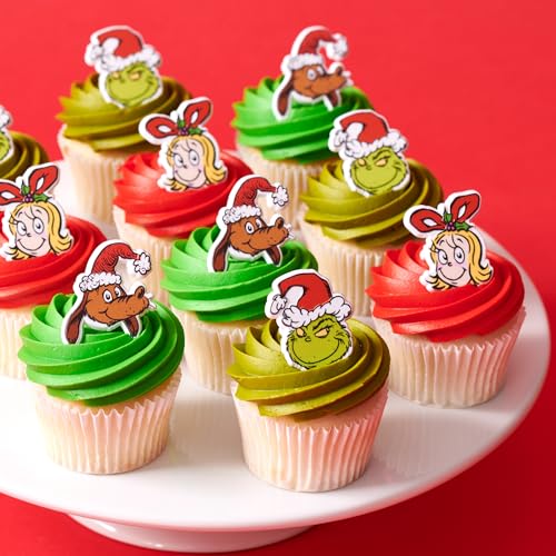 Christmas Cake Toppers 24 Pack L1533