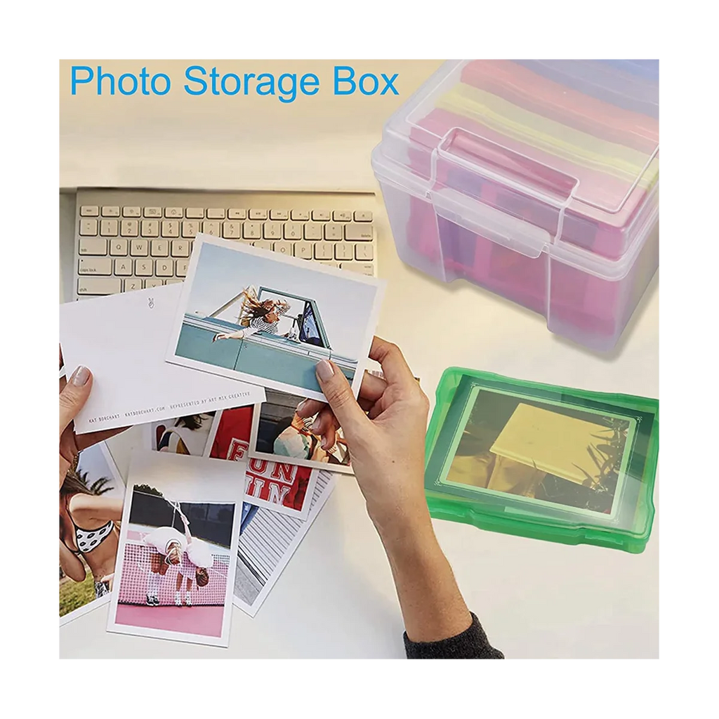 5X7 Inch Photo Storage Box Organizer K650978