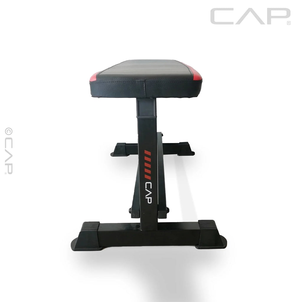 Flat Weight Bench & 50 lb Adjustable Dumbbell Set E5466