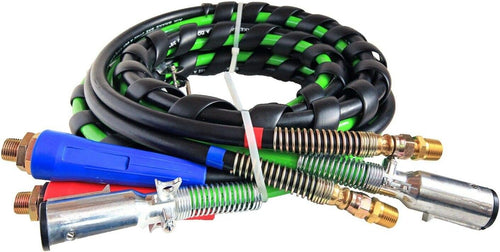 12FT 3 in 1 Wrap ABS Electrical and Rubber Air Line Hose Assemblies X976