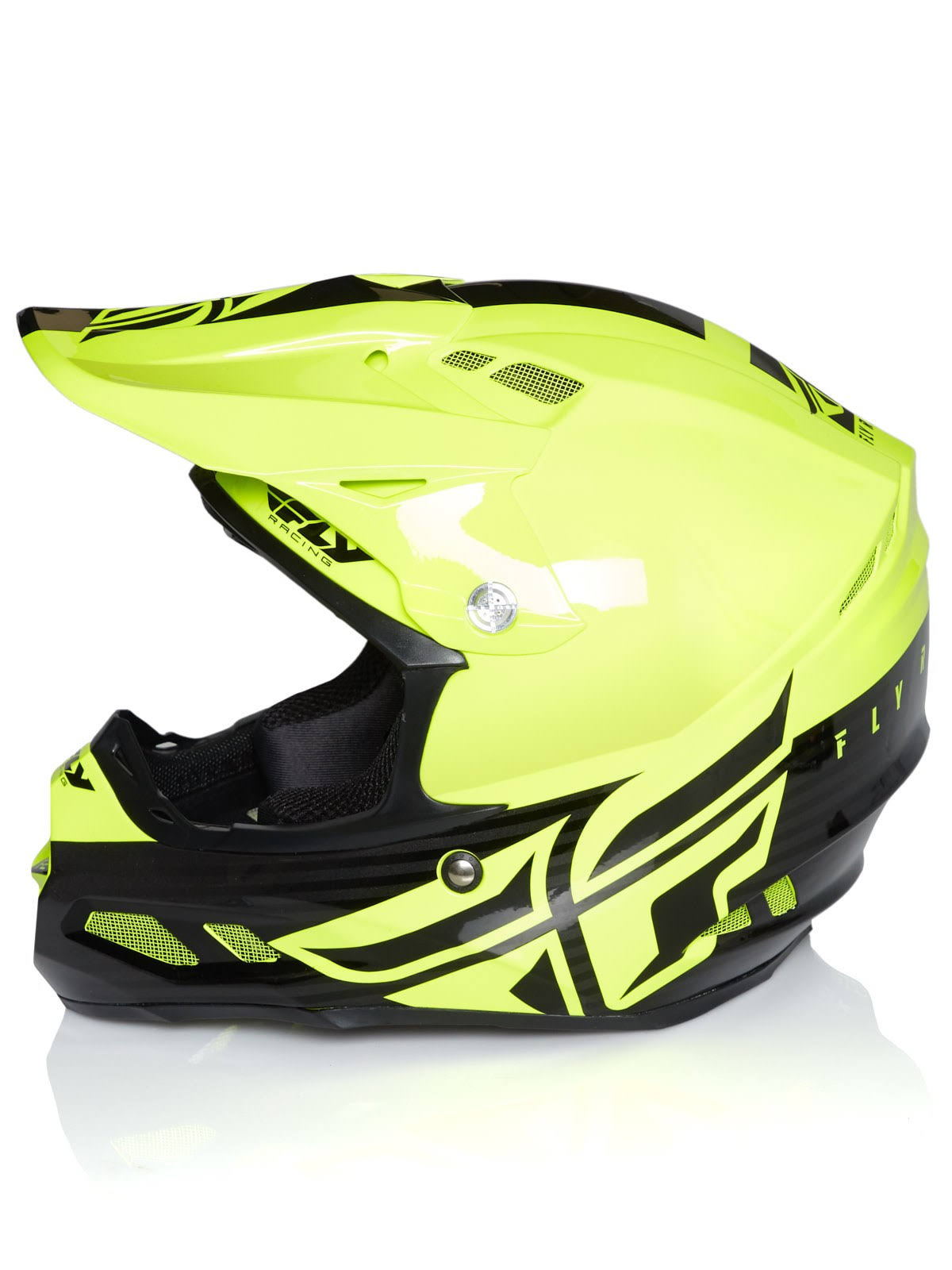 Hi-Vis Black Carbon Shield Helmet S16593