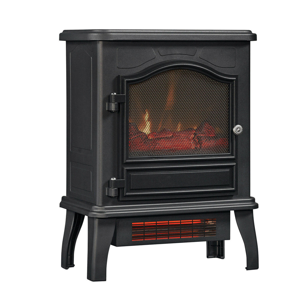 Black Infrared Quartz Electric Space Heater W390