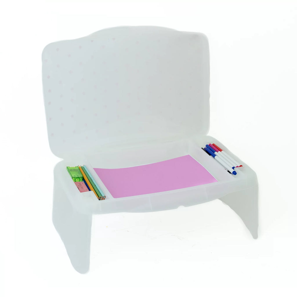 Foldable Lap Desk with Pink Flowers T84546