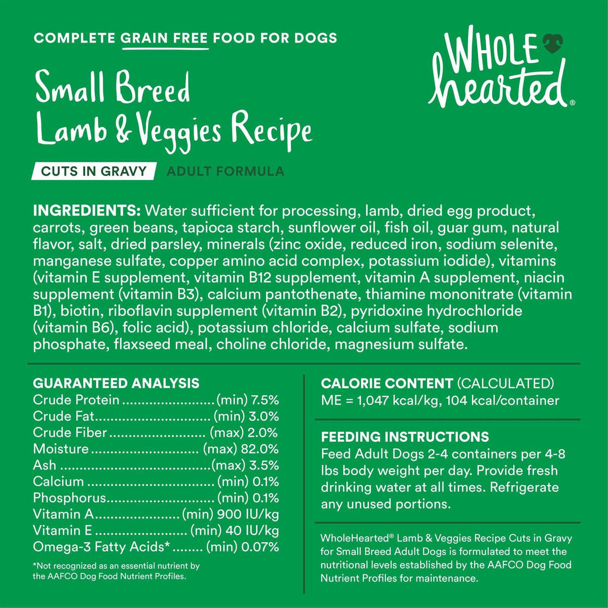Grain Free Cuts in Gravy Adult Wet Dog Food Variety Pack V149159