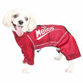 Red Waterproof Reflective Full Body Dog Coat Jacket X499579