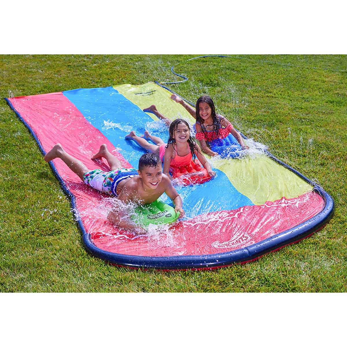 16 ft Long Water Slide with 3 Boogie Boards R2021