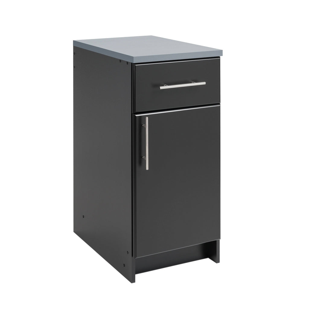 5 PC Black Storage Cabinet Set J8649