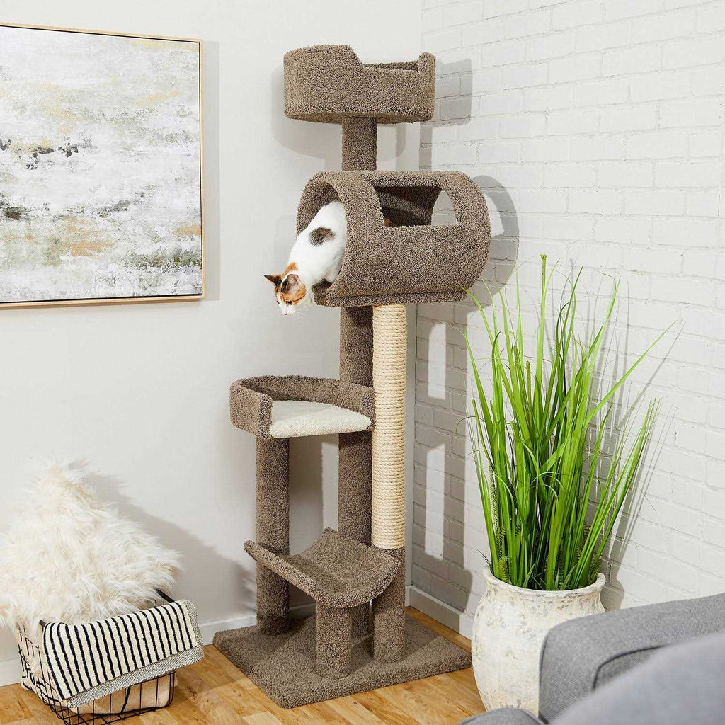 69-in Wooden Cat Tree I400