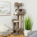 69-in Wooden Cat Tree I400