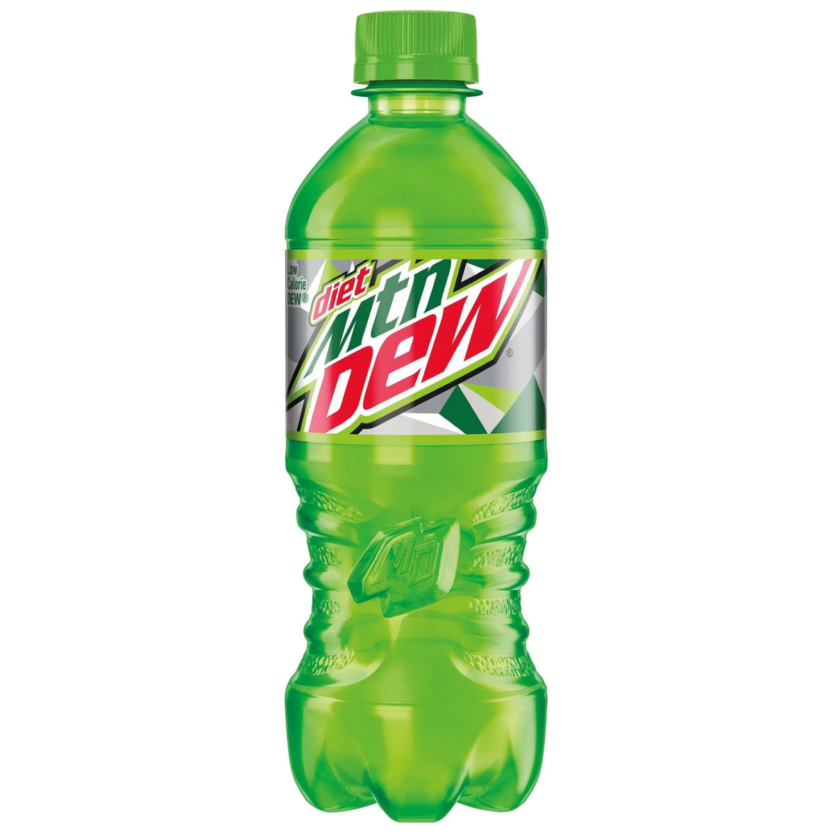 Diet Mountain Dew 20 Oz Plastic Bottles Pack of 24 V8589