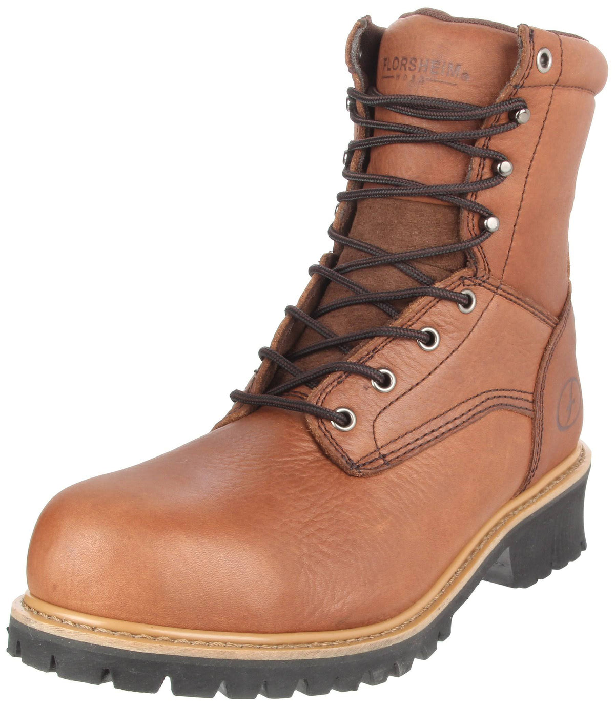Brown Men&s Work Boots W9799