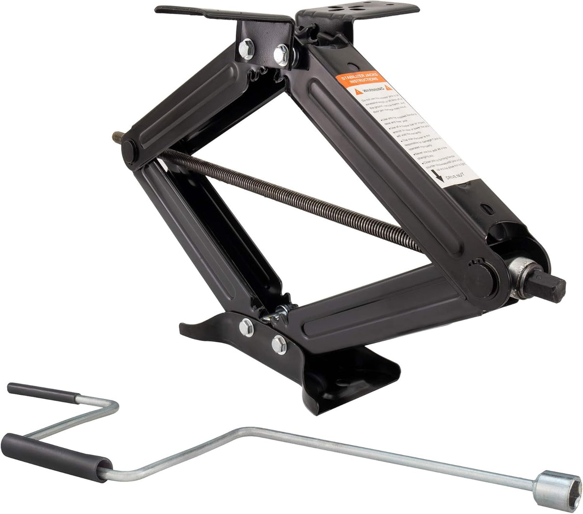 Set of 4 5000 lb 30" RV Trailer Stabilizer Leveling Scissor Jacks B779317