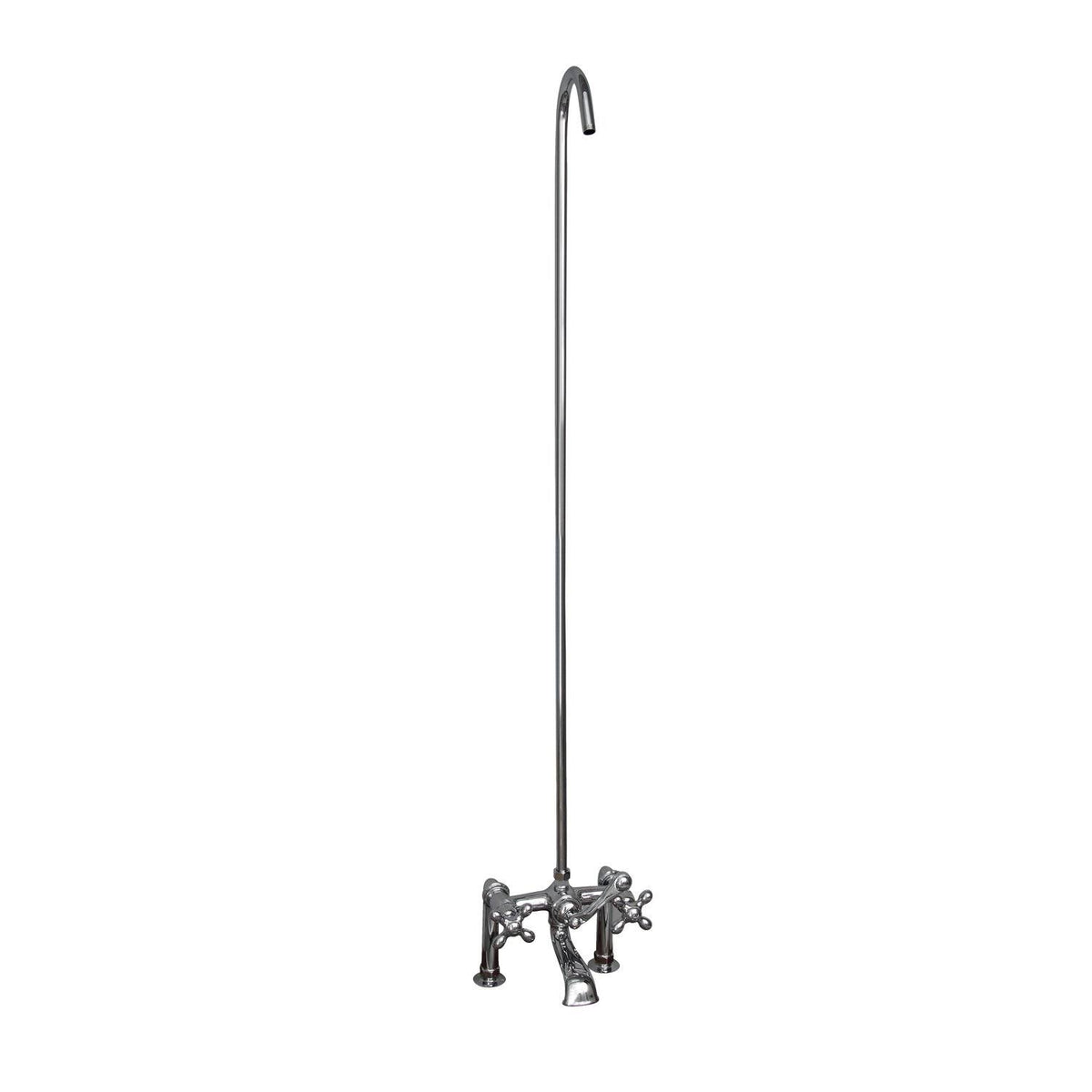 62Riser Brushed Nickel Cross Handles I2801
