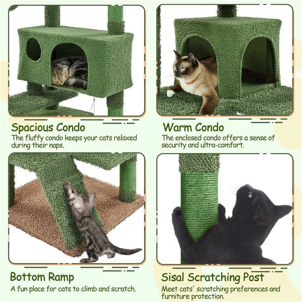 Cat Tree with Natural Sisal F875