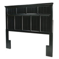 Twin Headboard Black Wood Finish Y610757
