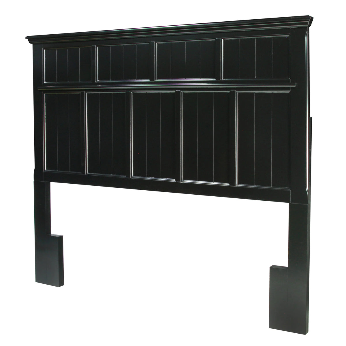 Twin Headboard Black Wood Finish Y610757