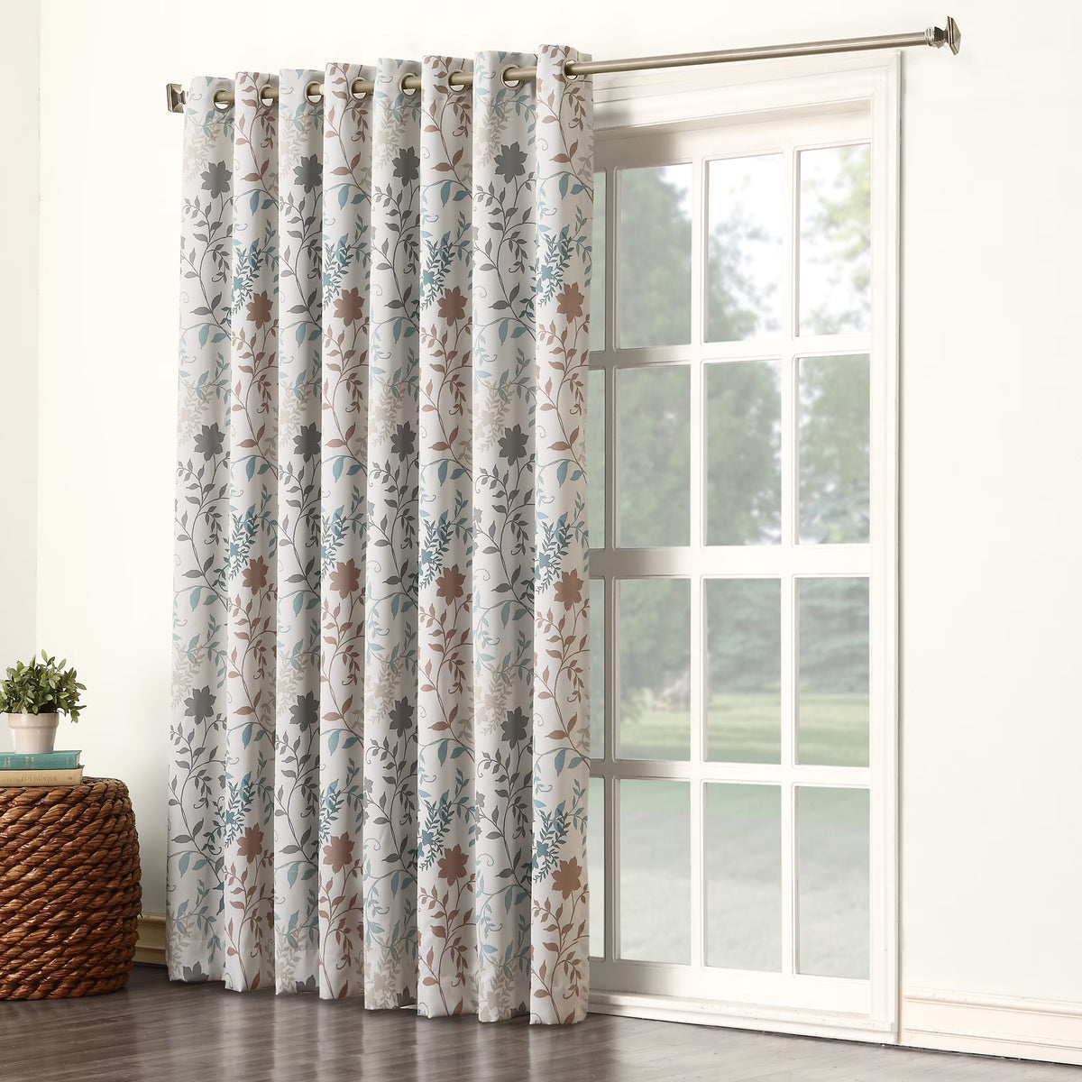Gray Room Darkening Patio Panel L473400