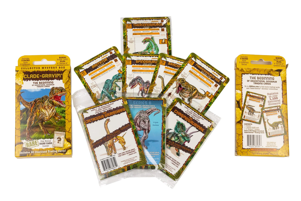 Dinosaurs Trading Cards 3 Packs D762