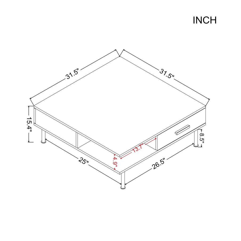 Square Coffee Table Y67356