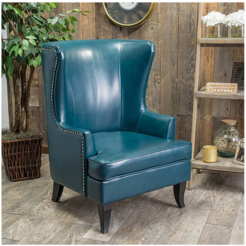 Teal Wing Chair R729