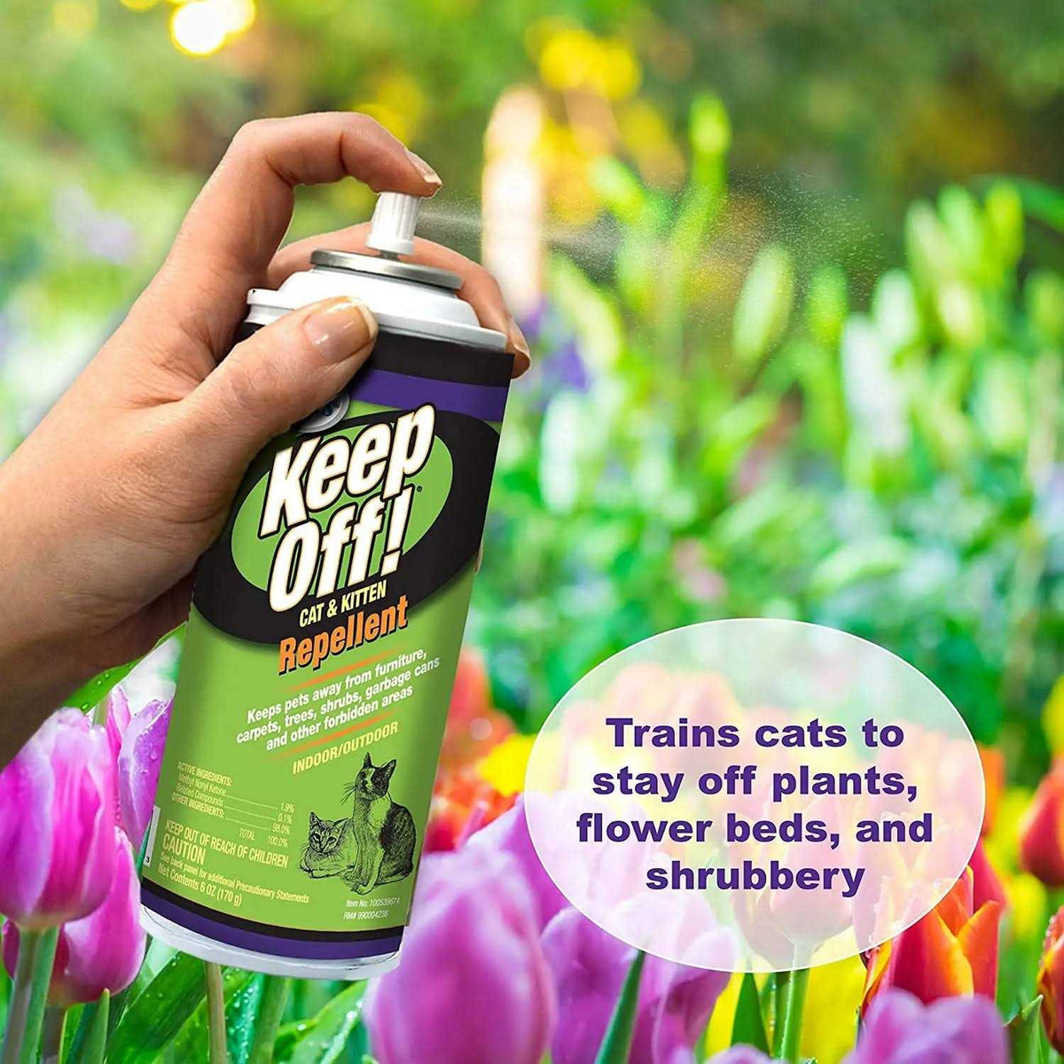 Indoor & Outdoor Cat Repellent J295222