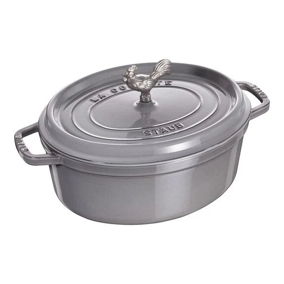 5.75 Qt Cast Iron Dutch Oven Graphite Grey O6556