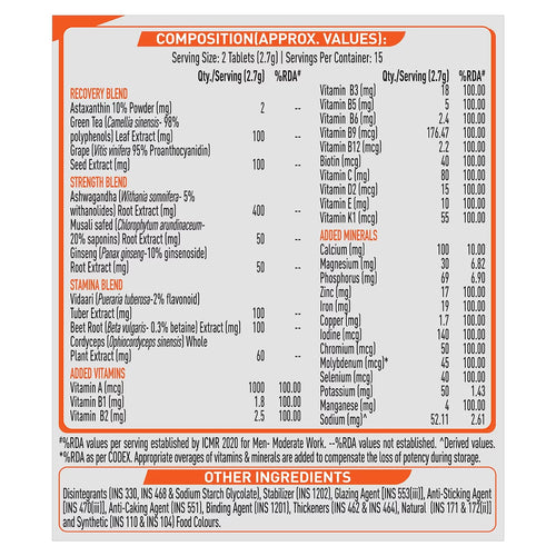 30 Multivitamin Tablets T387929