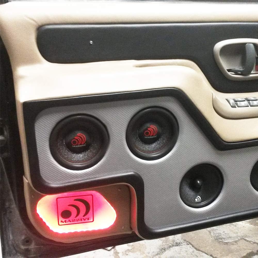 6.5 Inch Car Audio Subwoofer, 250 Watt RMS, Dual 4 Ohm O9504