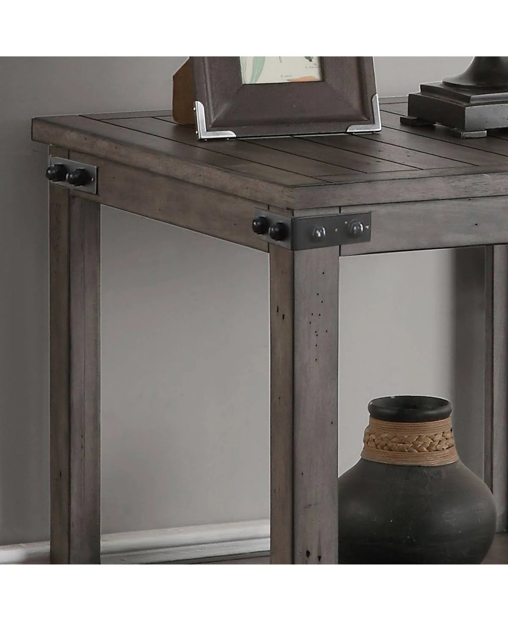 Gray End Table B3176