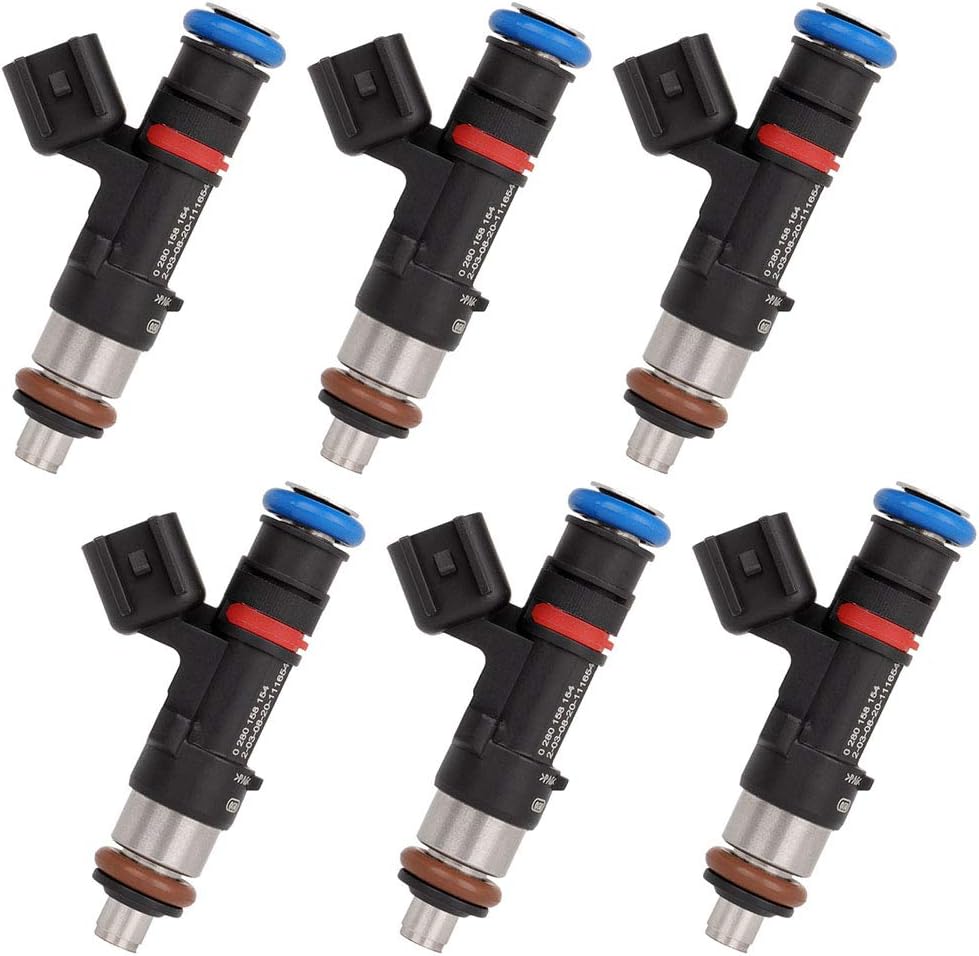 6pcs Fuel Injectors 4 Holes F460
