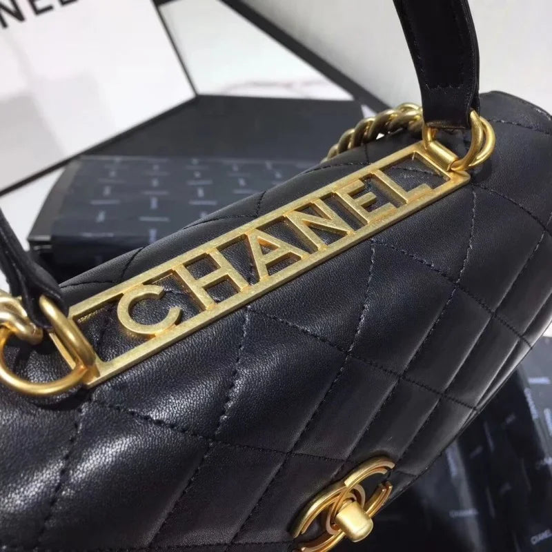 Flap Bag With Top Handle G688