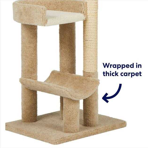 69-in Wooden Cat Tree I400