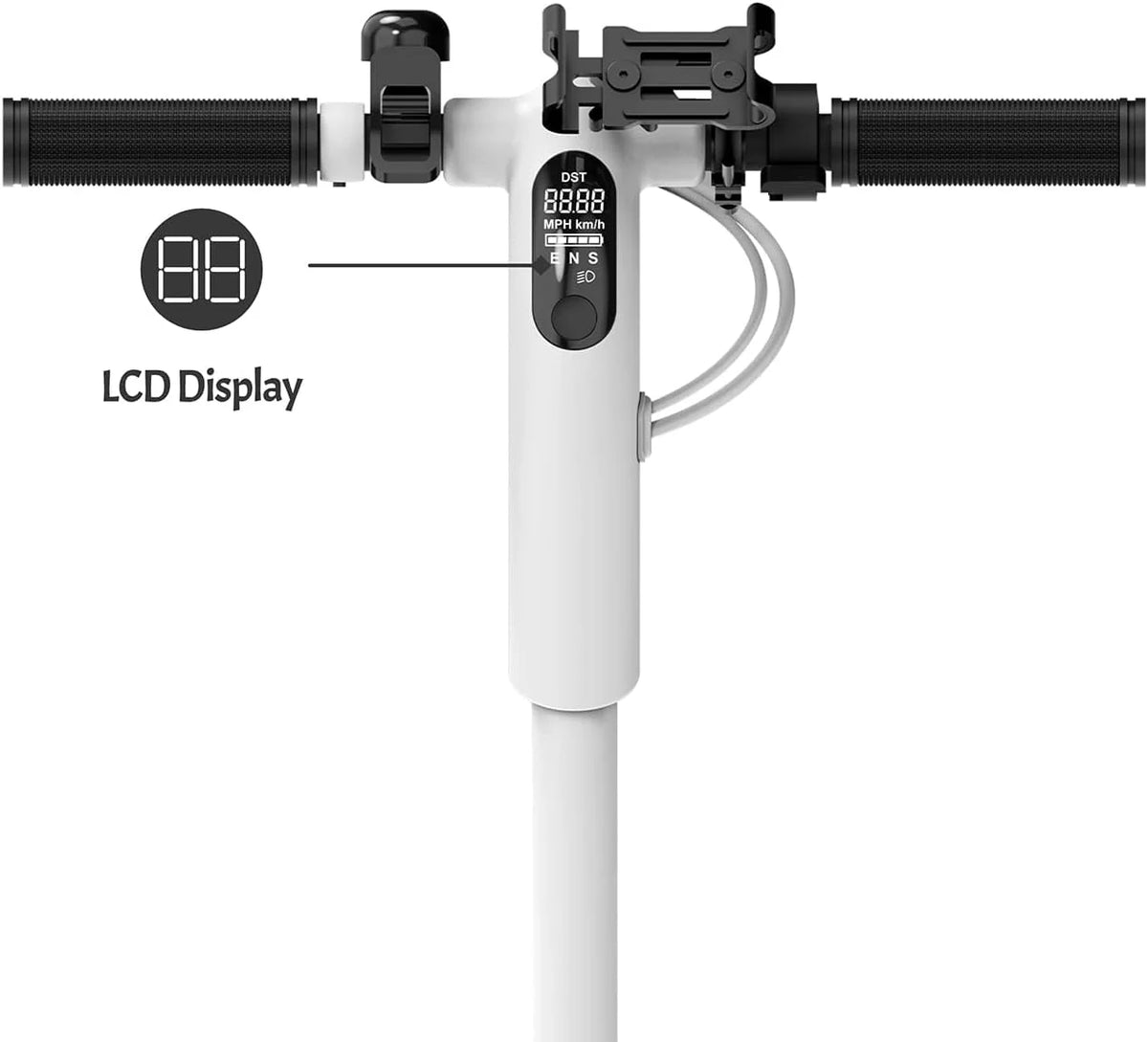 White Folding Electric Scooter A668