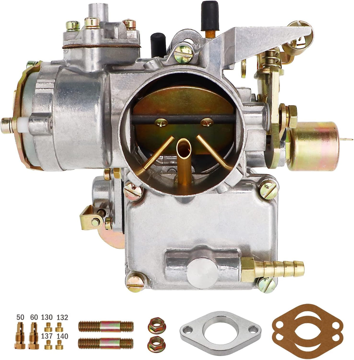 Carburetor 37 PICT Dual Port 1600cc 12V Air Cooled Type 1 Engines Automatic Choke P723
