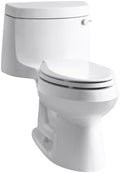 White One-Piece Elongated Comfort Height Toilet H9381