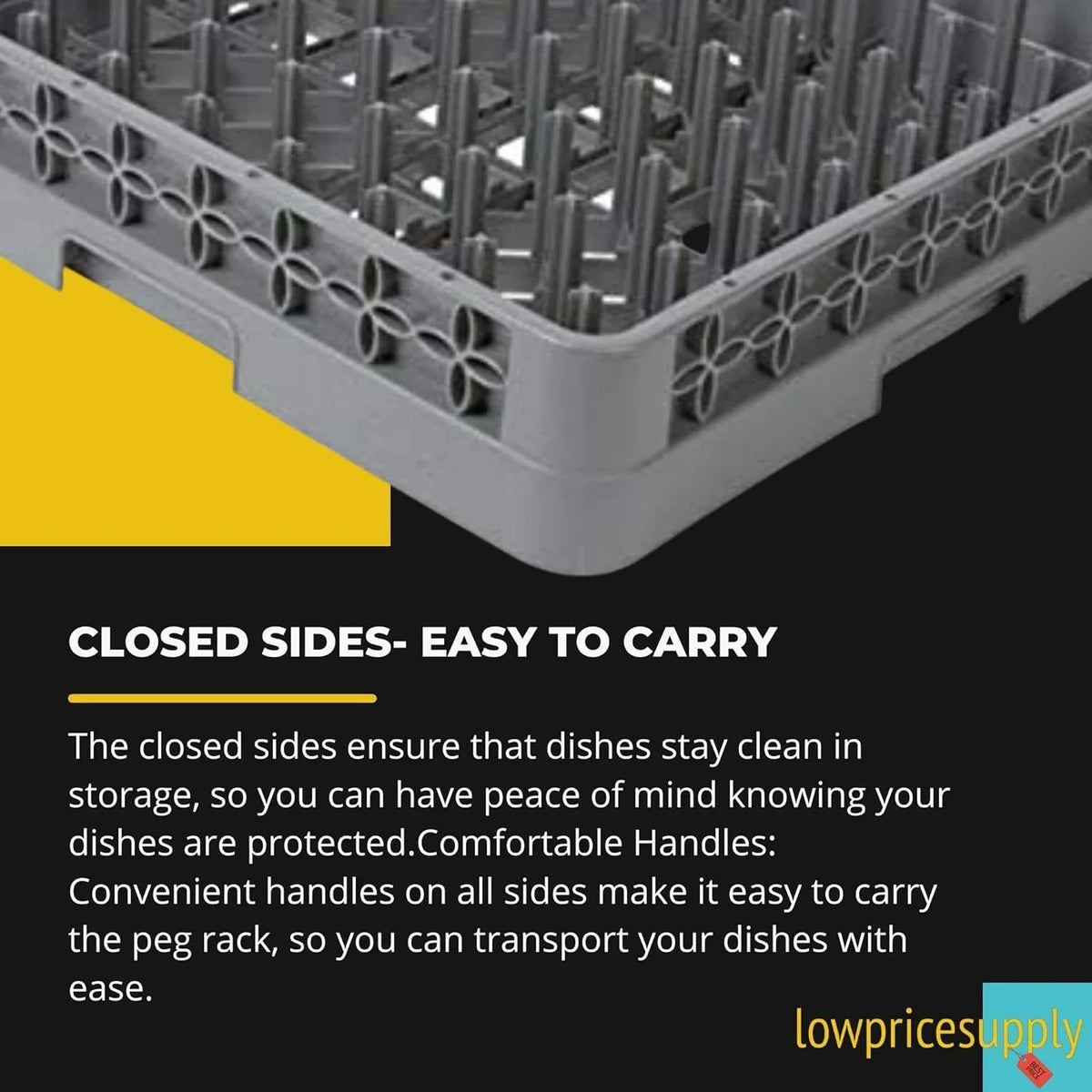 Commercial Dishwasher Cup Peg Tray Rack Set of 3 M18604