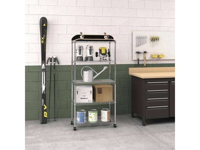 Adjustable Wire Shelving Unit 30 x 60, Chrome F7971