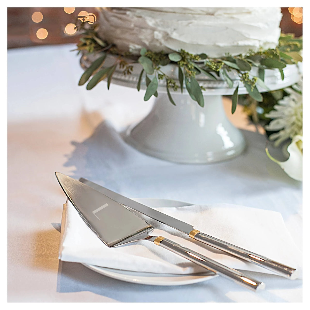 Gold Cake Serving Set X786