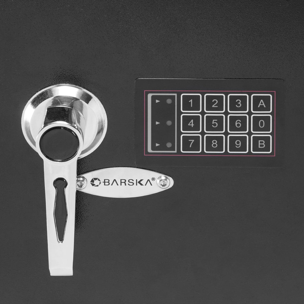 Black Keypad Depository Safe T562