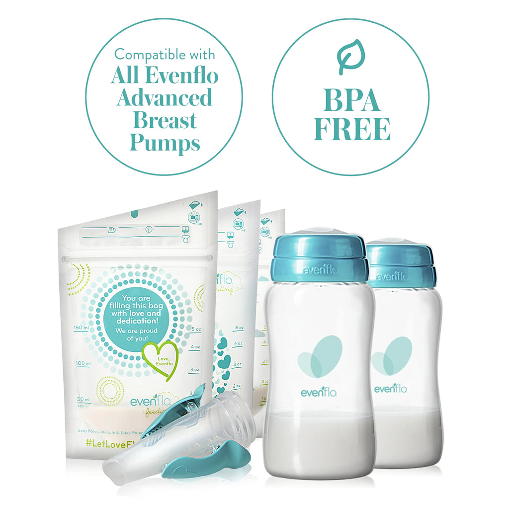 Breast Pump Accessories, Milk Storage Bags, Collection Bottles, Adapters, Ice Packs and Cooler C6333