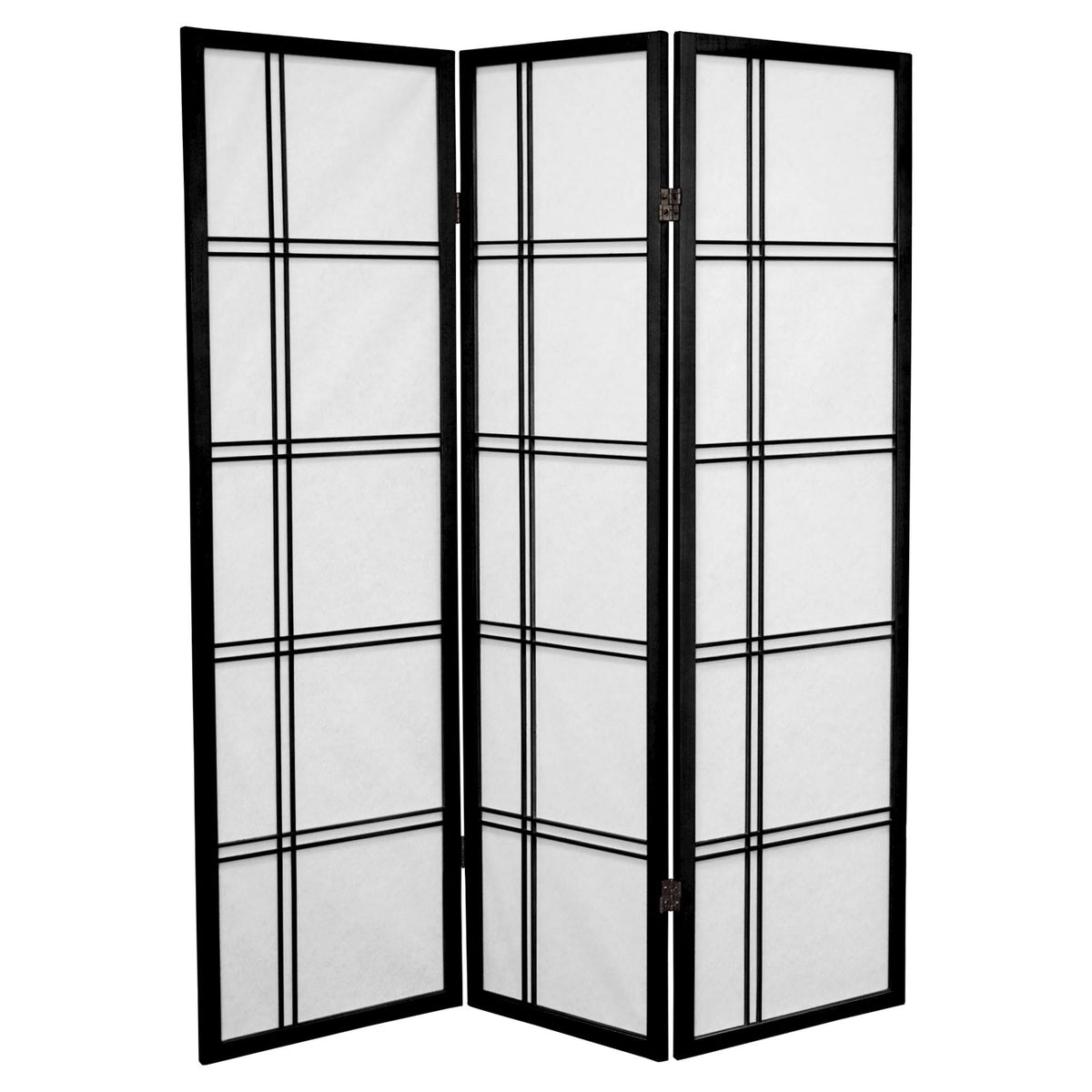 Black 3 Panels Shoji Screen R768948