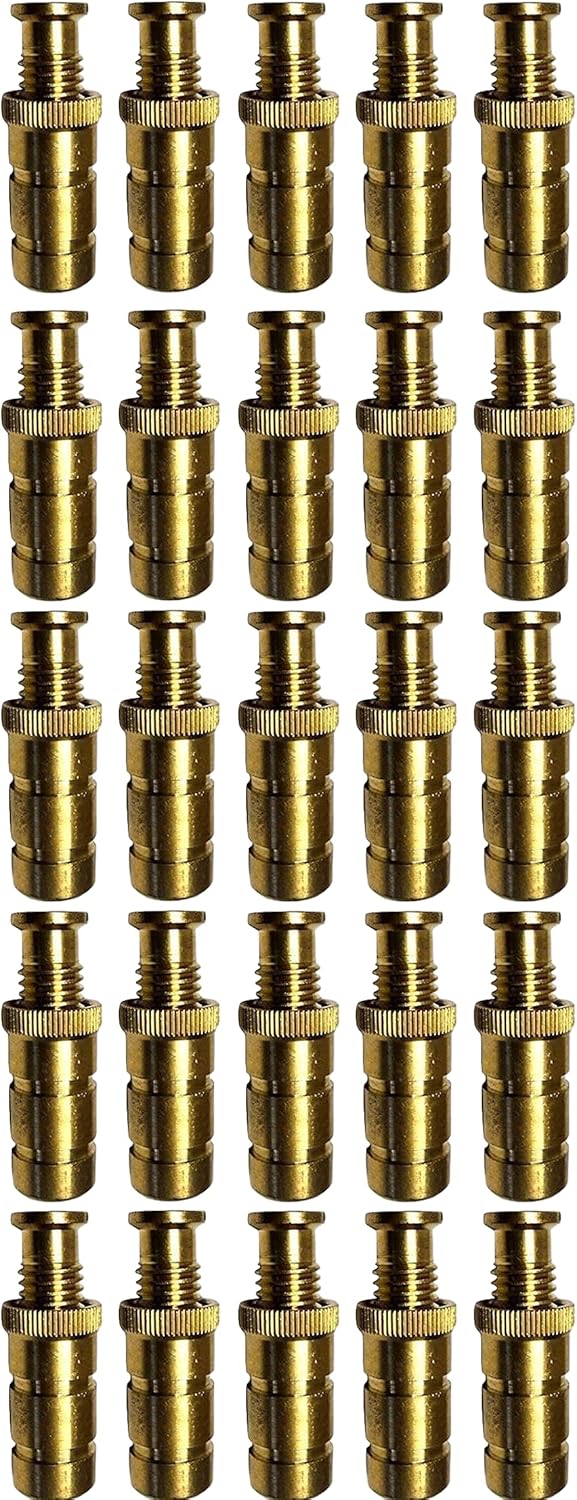 Pool Safety Cover Brass Anchors for Concrete and Pavers - 25 Pack G286841