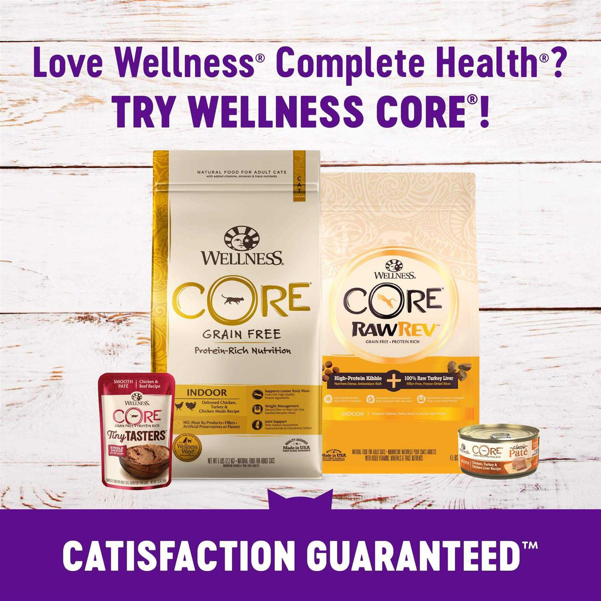 Grain-Free Indoor Deboned Chicken Dry Cat Food W243908